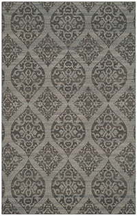 Safavieh Kilim Klm224A Grey / Dark Grey Damask Area Rug