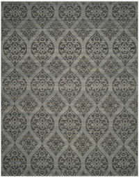 Safavieh Kilim Klm224A Grey / Dark Grey Damask Area Rug