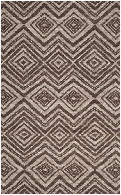 Safavieh Kilim Klm241A Grey / Light Grey Geometric Area Rug