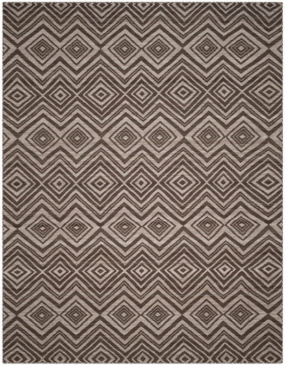 Safavieh Kilim Klm241A Grey / Light Grey Geometric Area Rug