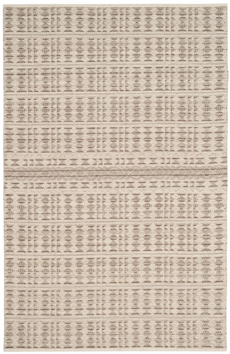 Safavieh Kilim Klm350A Ivory / Light Grey Moroccan Area Rug