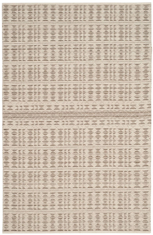 Safavieh Kilim Klm350A Ivory / Light Grey Moroccan Area Rug