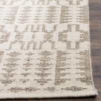 Safavieh Kilim Klm352A Ivory / Grey Geometric Area Rug