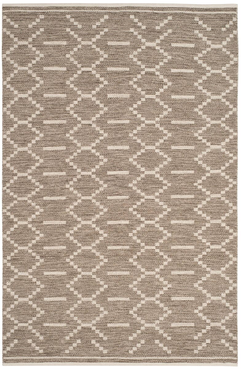 Safavieh Kilim Klm353A Grey / Ivory Moroccan Area Rug