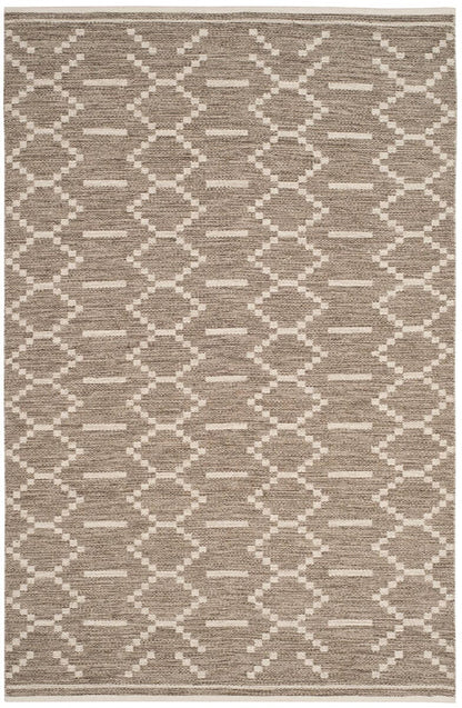 Safavieh Kilim Klm353A Grey / Ivory Moroccan Area Rug