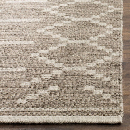 Safavieh Kilim Klm353A Grey / Ivory Moroccan Area Rug