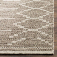 Safavieh Kilim Klm353A Grey / Ivory Moroccan Area Rug