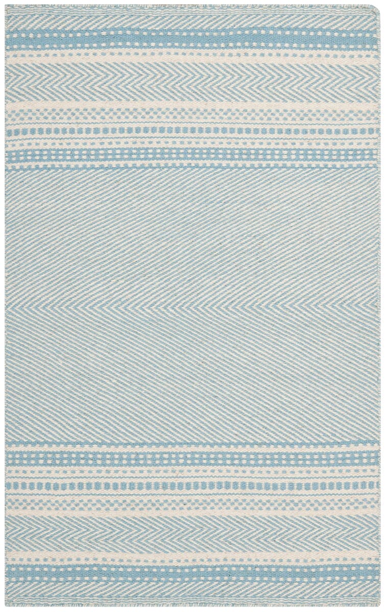 Safavieh Kilim Klm419A Light Blue / Ivory Area Rug