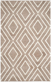 Safavieh Kilim Klm516A Ivory / Grey Geometric Area Rug