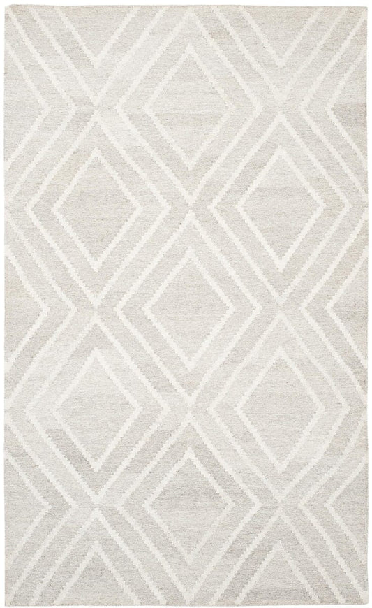 Safavieh Kilim Klm516B Ivory / Ivory Geometric Area Rug