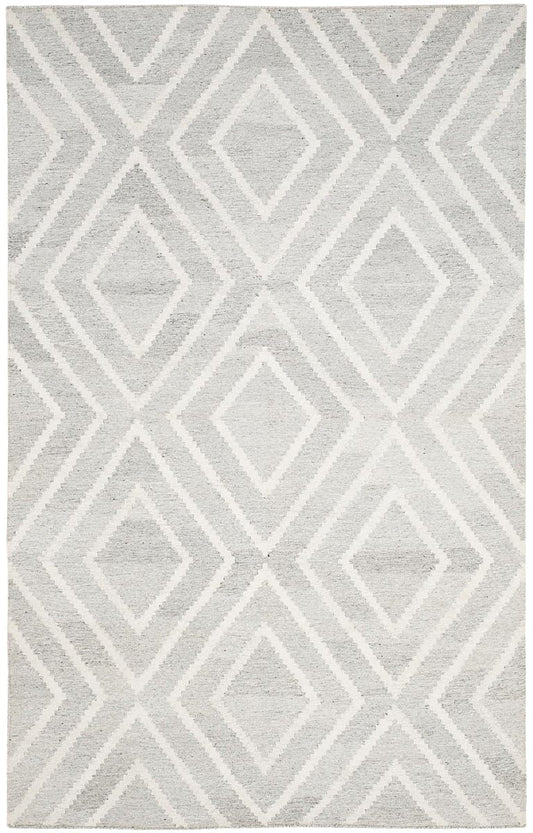 Safavieh Kilim Klm516D Ivory / Dark Grey Geometric Area Rug