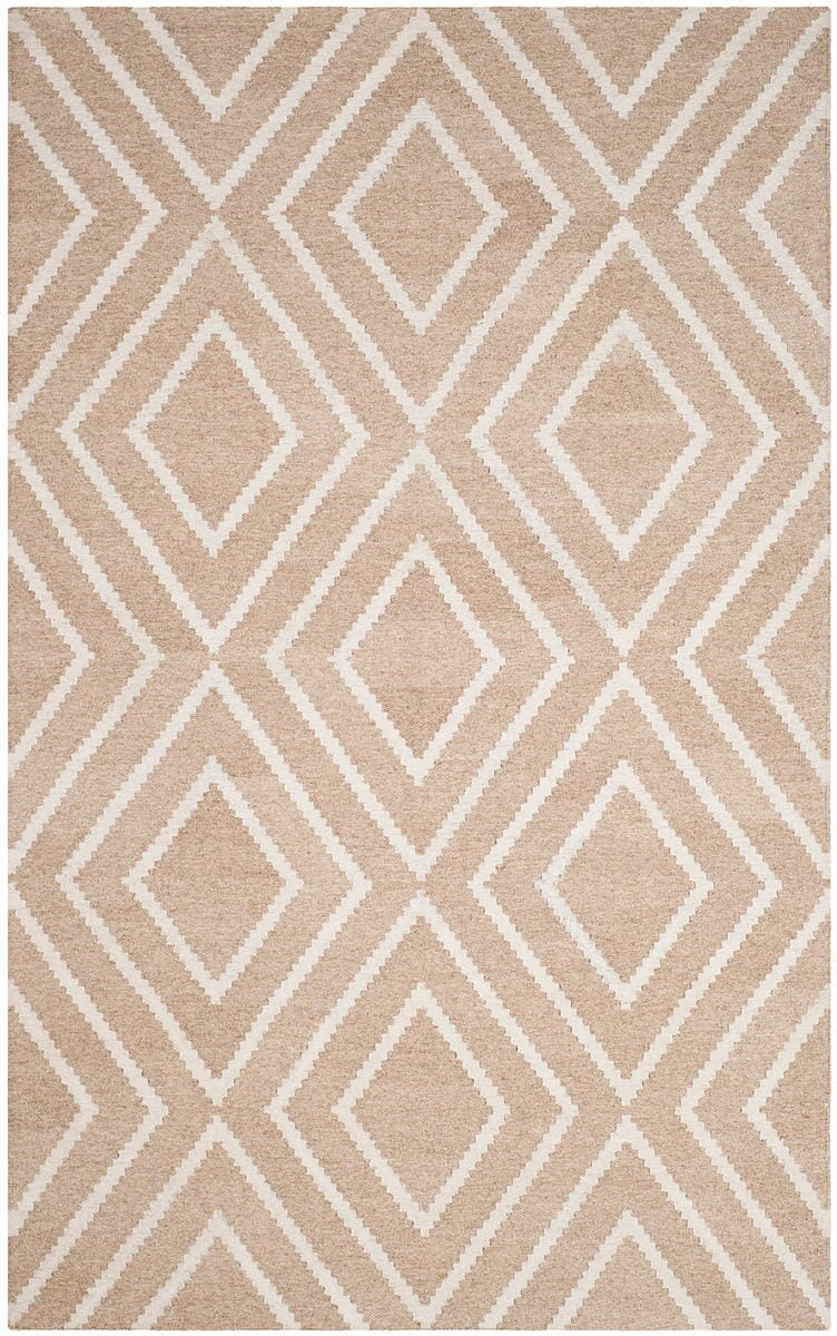 Safavieh Kilim Klm516G Ivory / Beige Geometric Area Rug