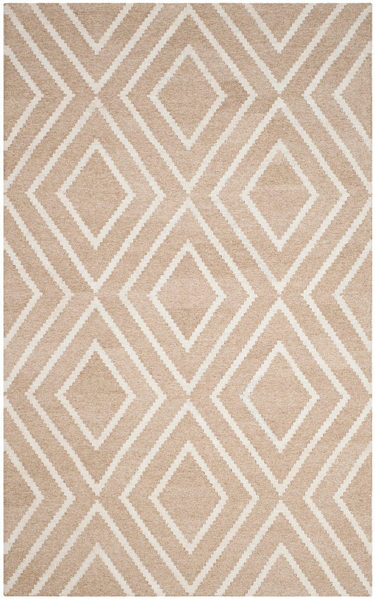 Safavieh Kilim Klm516G Ivory / Beige Geometric Area Rug