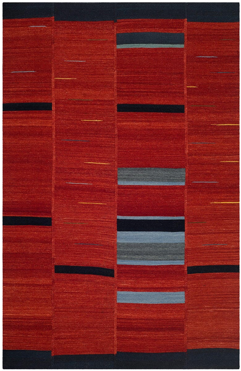 Safavieh Kilim Klm814A Red Geometric Area Rug