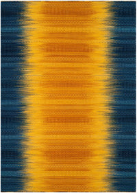 Safavieh Kilim Klm821B Dark Blue / Yellow Area Rug