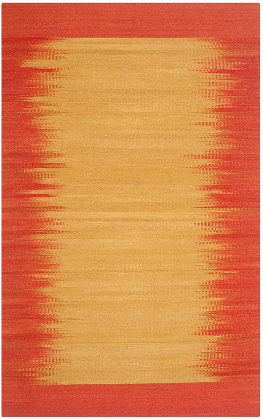 Safavieh Kilim Klm947A Rust Bordered Area Rug