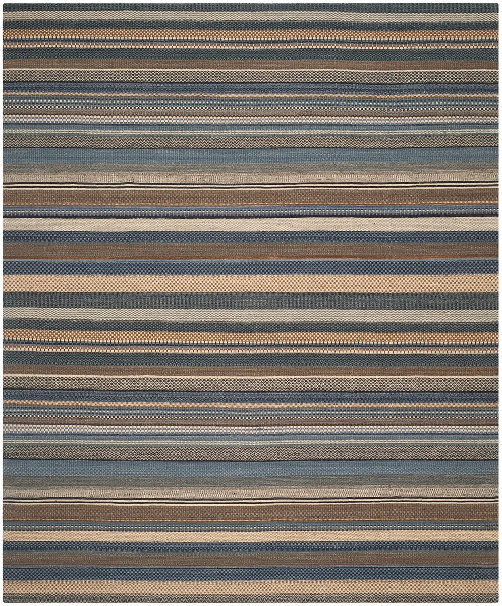 Safavieh Kilim Klm951A Blue Striped Area Rug