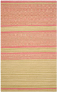 Safavieh Kilim Klm952E Lime / Pink Striped Area Rug