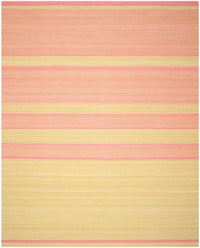 Safavieh Kilim Klm952E Lime / Pink Striped Area Rug