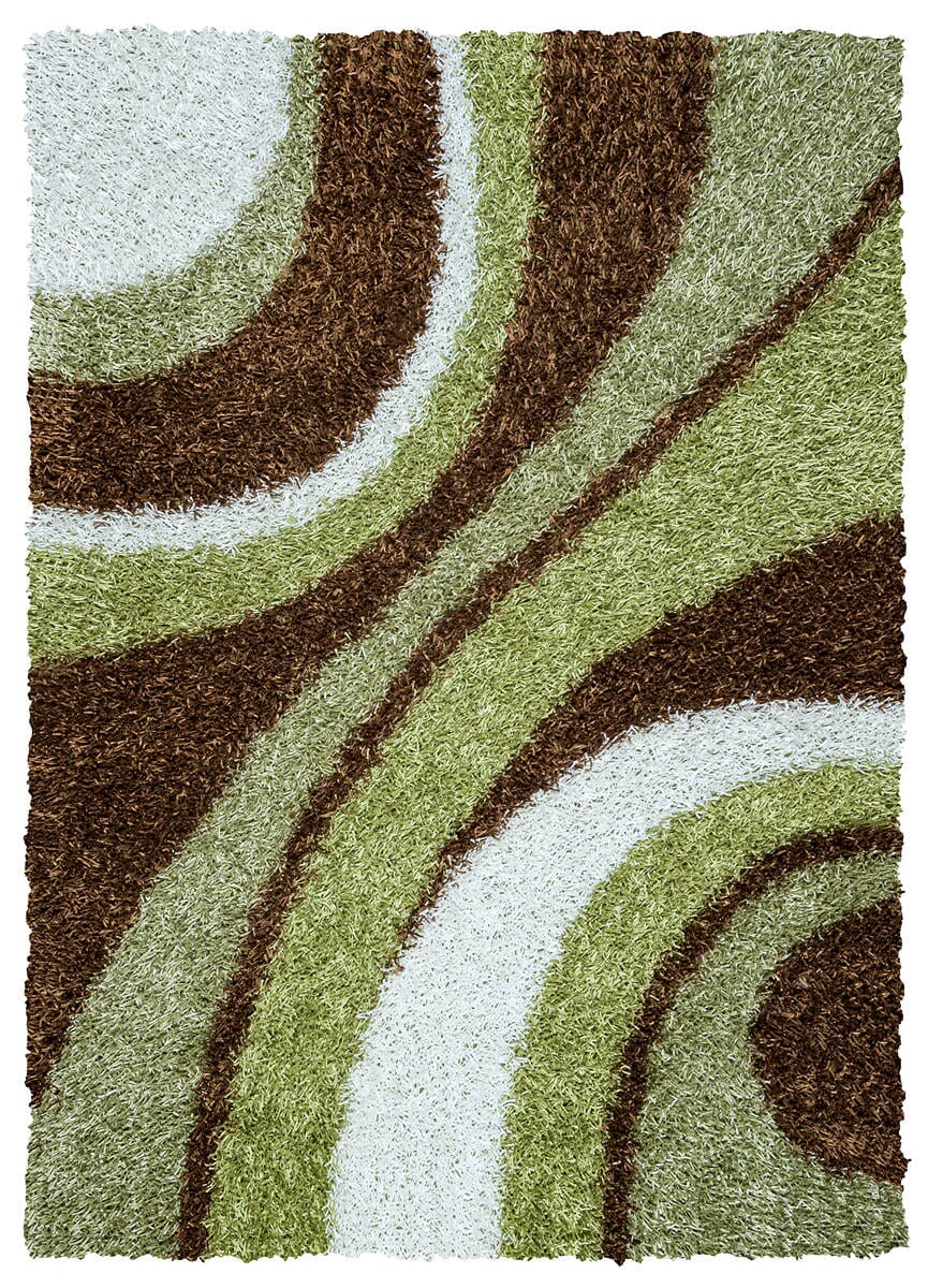 Rizzy Kempton KM-2324 Green Geometric Area Rug