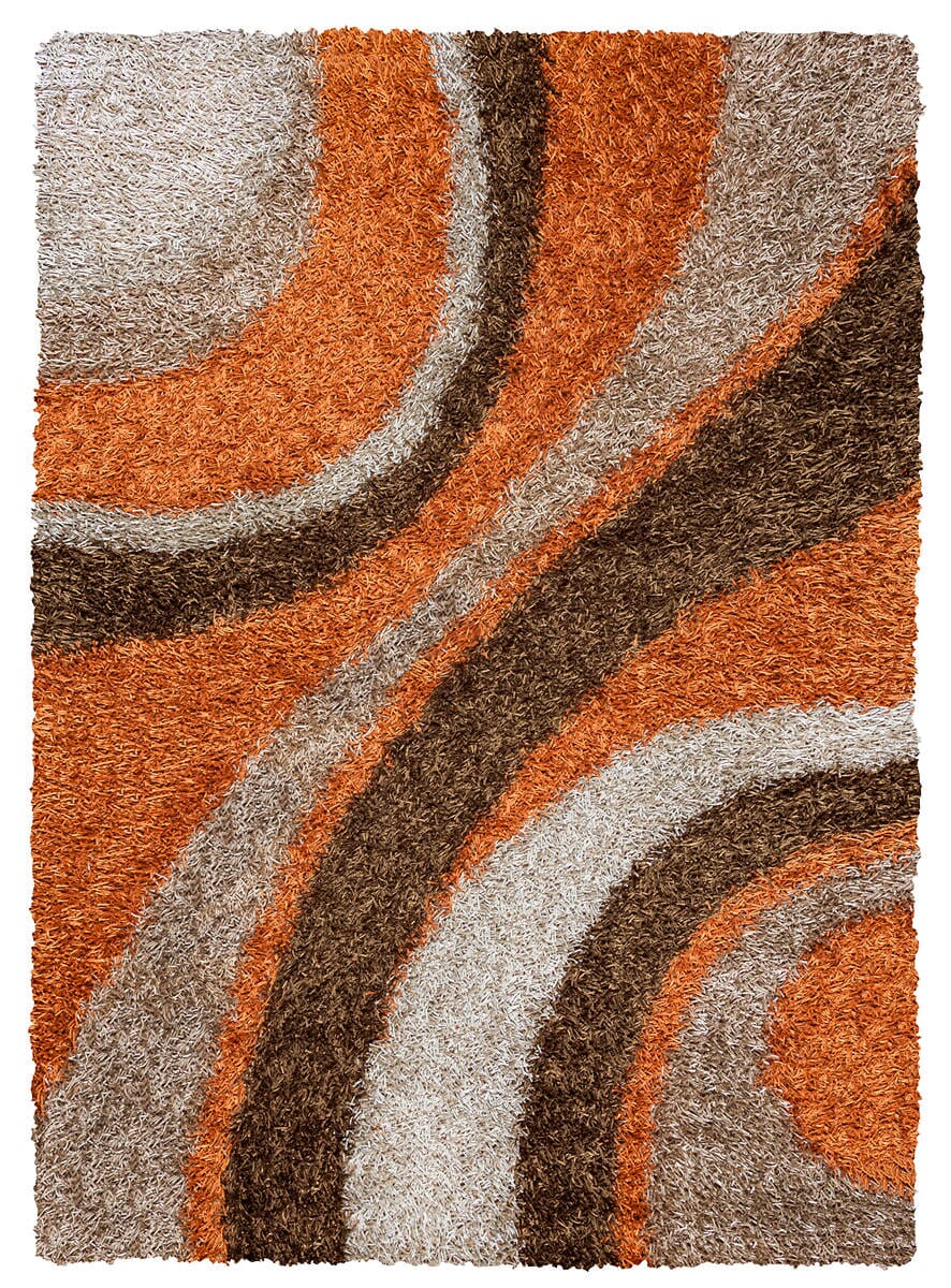 Rizzy Kempton KM-2325 Brown Geometric Area Rug