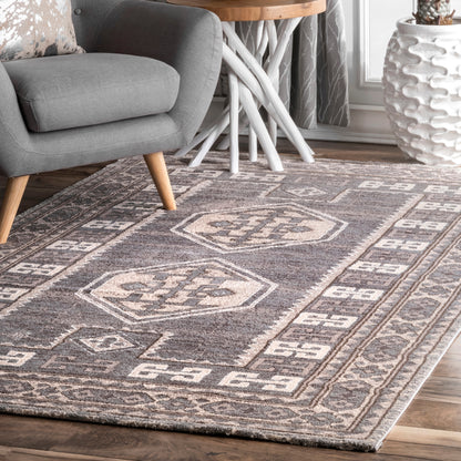 Nuloom Token Nichole Nto1898A Warm Gray Area Rug