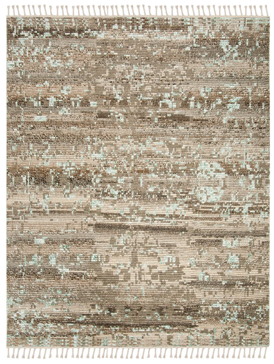 Safavieh Kenya Kny114A Beige / Silver Moroccan Area Rug