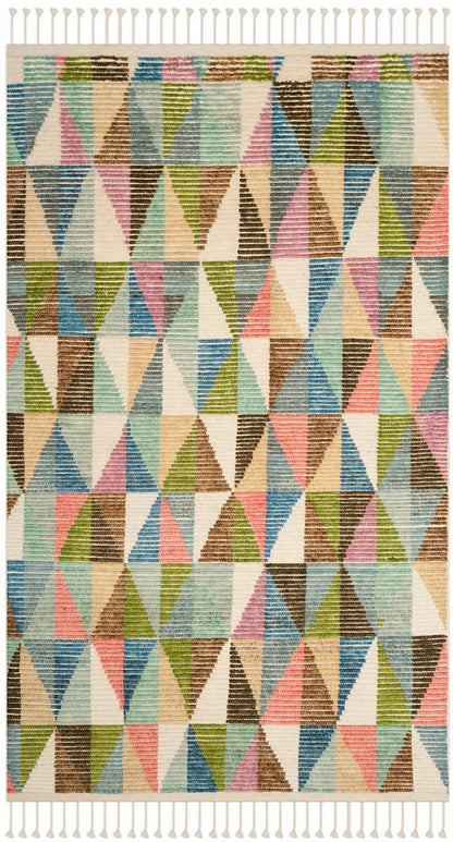 Safavieh Kenya Kny118A Multi Geometric Area Rug