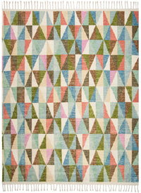 Safavieh Kenya Kny118A Multi Geometric Area Rug