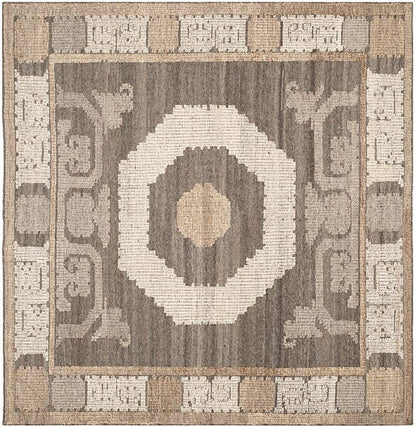 Safavieh Kenya Kny313A Ivory / Brown Area Rug