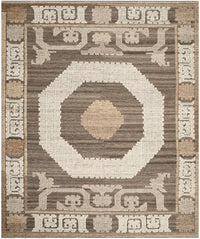 Safavieh Kenya Kny313A Ivory / Brown Area Rug