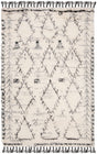 Safavieh Kenya Kny352A Ivory / Black Moroccan Area Rug