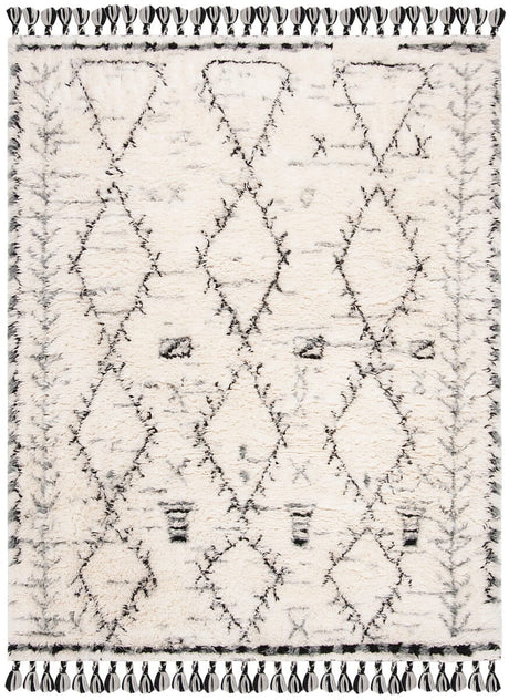 Safavieh Kenya Kny352A Ivory / Black Rugs.