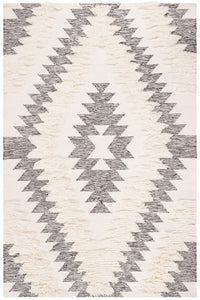 Safavieh Kenya Kny451Z Black / Ivory Southwestern Area Rug