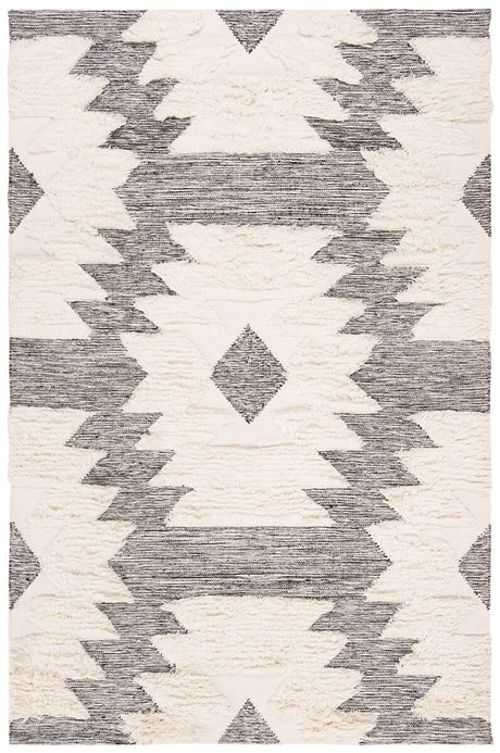 Safavieh Kenya Kny452Z Black / Ivory Rugs.