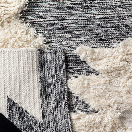 Safavieh Kenya Kny452Z Black / Ivory Rugs.