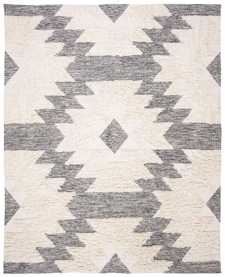 Safavieh Kenya Kny452Z Black / Ivory Rugs.