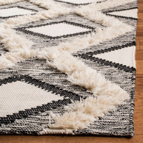 Safavieh Kenya Kny454Z Black / Ivory Rugs.