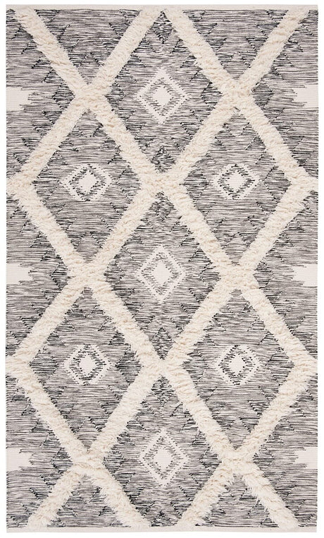 Safavieh Kenya Kny455Z Black / Ivory Rugs.