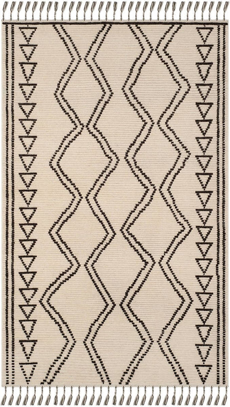 Safavieh Kenya Kny513A Ivory / Black Rugs.