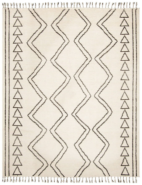 Safavieh Kenya Kny513A Ivory / Black Rugs.