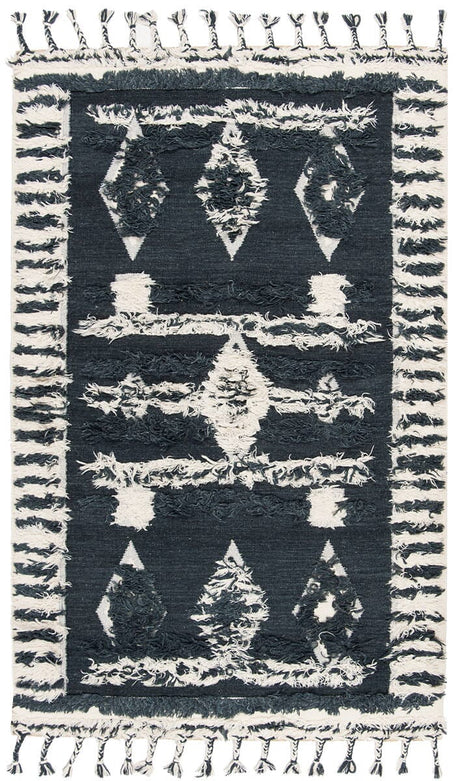 Safavieh Kenya Kny601A Charcoal / Ivory Rugs.