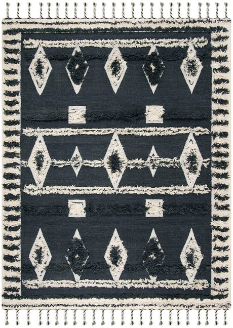 Safavieh Kenya Kny601A Charcoal / Ivory Rugs.