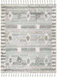 Safavieh Kenya Kny601B Grey / Ivory Moroccan Area Rug