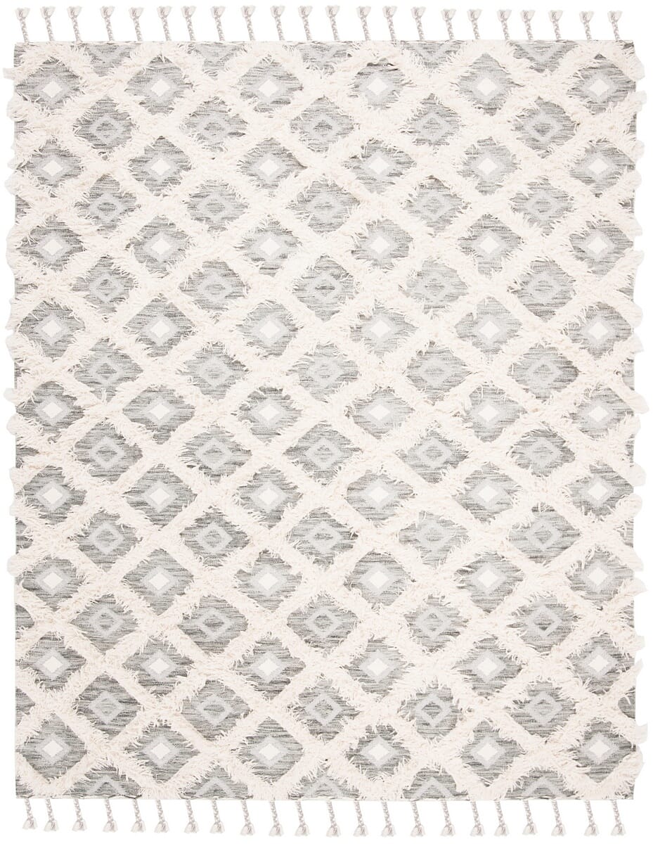 Safavieh Kenya Kny603F Grey / Ivory Moroccan Area Rug