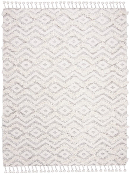 Safavieh Kenya Kny605F Grey / Ivory Moroccan Area Rug