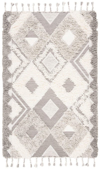 Safavieh Kenya Kny607F Grey / Ivory Moroccan Area Rug