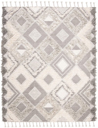 Safavieh Kenya Kny607F Grey / Ivory Moroccan Area Rug