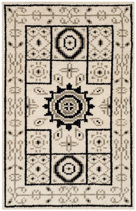 Safavieh Kenya Kny625A Ivory / Grey Rugs.