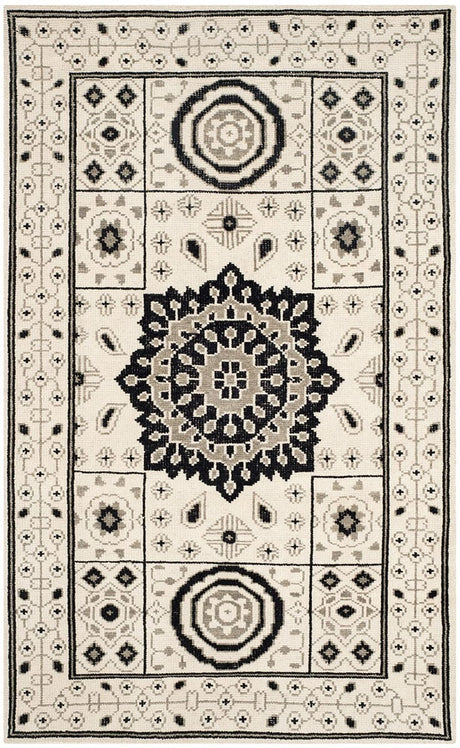 Safavieh Kenya Kny625A Ivory / Grey Rugs.